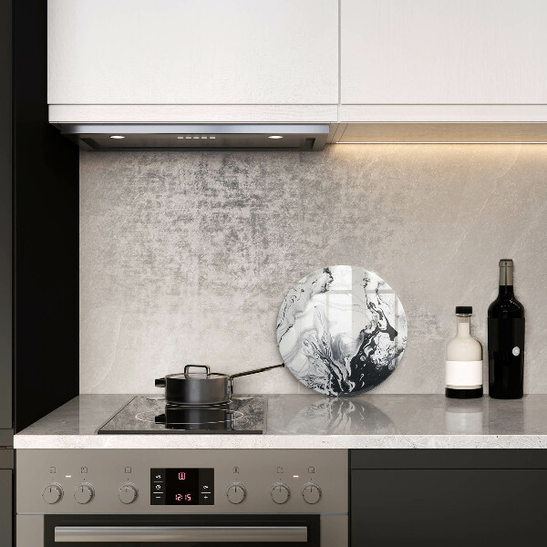 Glass worktop protector Ink abstraction