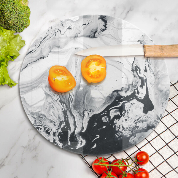 Glass worktop protector Ink abstraction