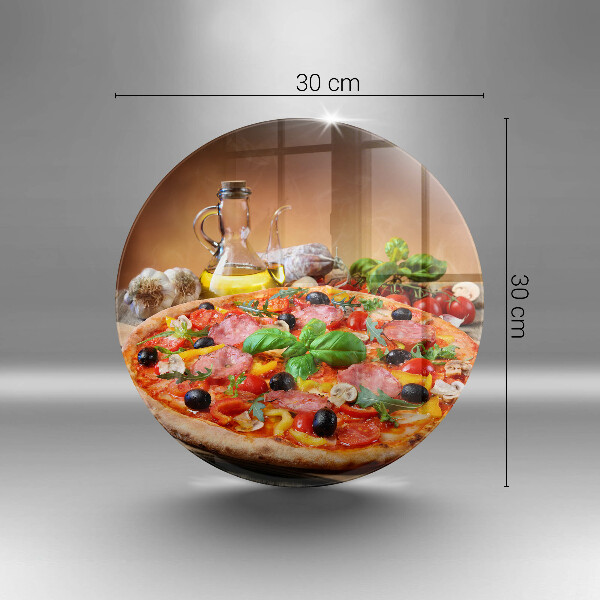 Glass worktop protector Italian pizza