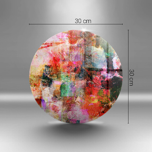 Glass worktop saver Paint abstraction