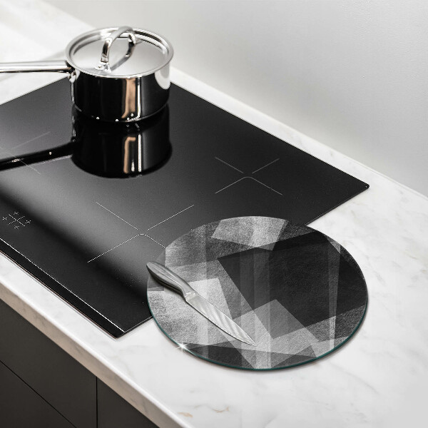 Cutting board Geometric abstraction