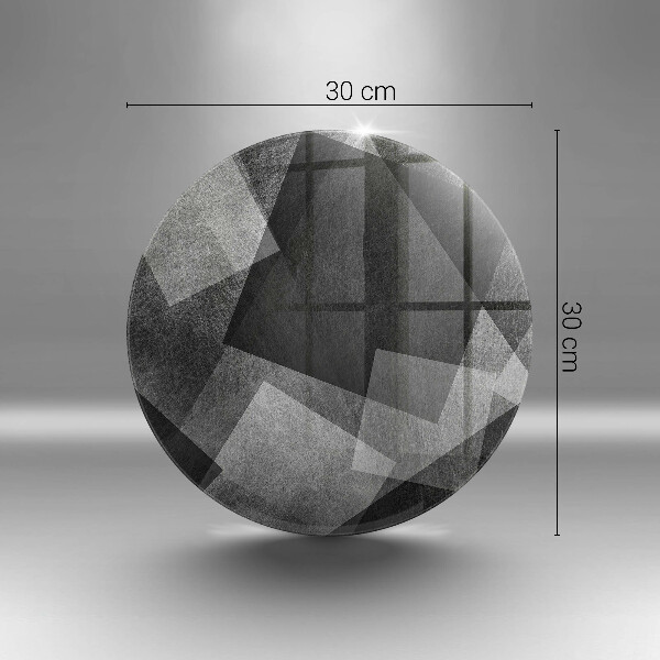 Cutting board Geometric abstraction