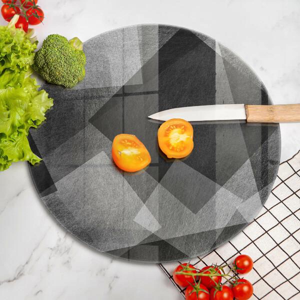 Cutting board Geometric abstraction