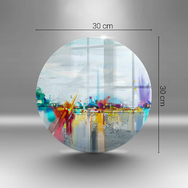 Cutting board Painted abstraction