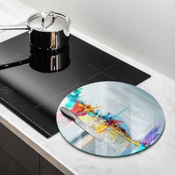 Cutting board Painted abstraction