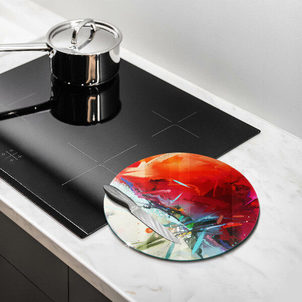 Cutting board Painted abstraction