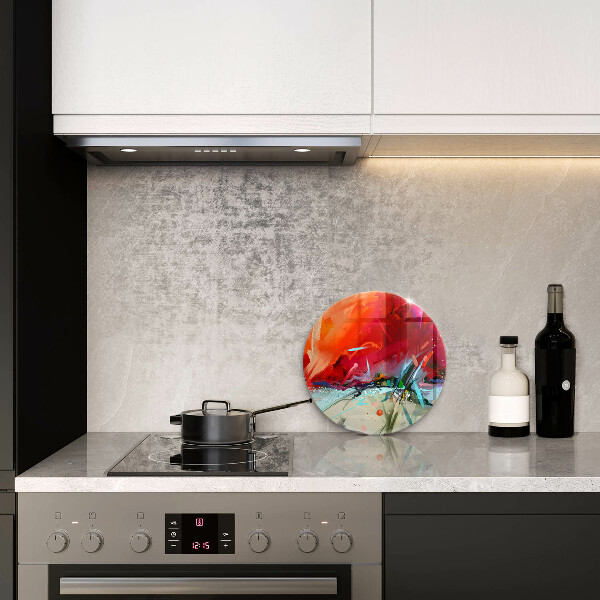 Cutting board Painted abstraction