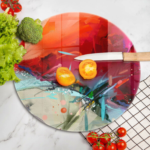 Cutting board Painted abstraction