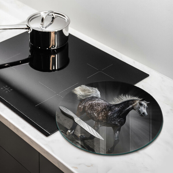 Glass worktop protector Horse at a gallop