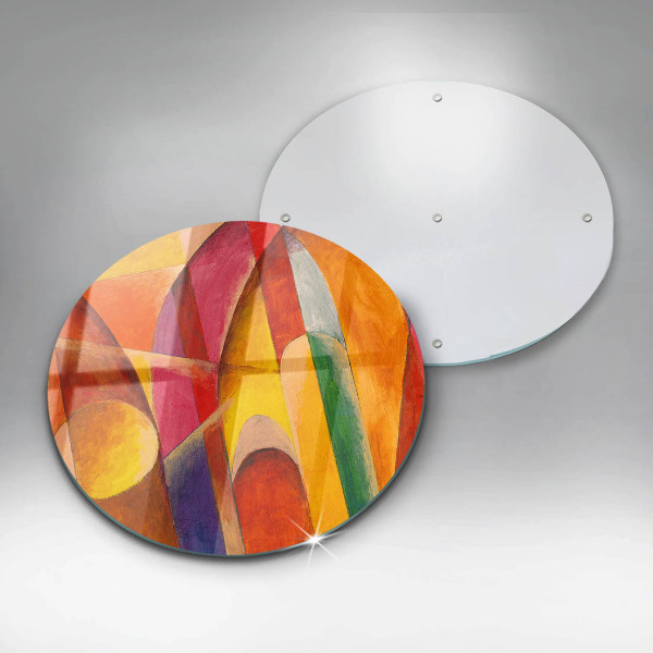 Glass worktop protector Colorful abstraction