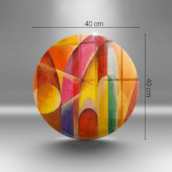 Glass worktop protector Colorful abstraction