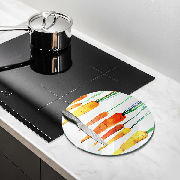 Kitchen worktop protector Carrot illustration