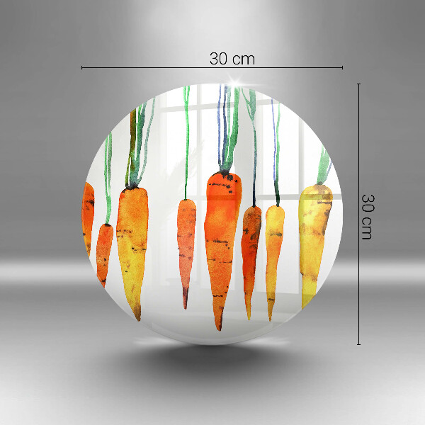 Kitchen worktop protector Carrot illustration