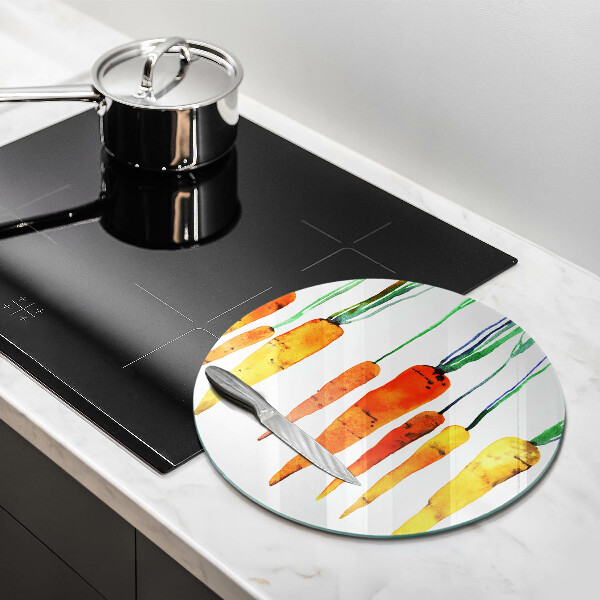 Kitchen worktop protector Carrot illustration