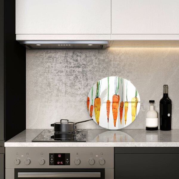 Kitchen worktop protector Carrot illustration