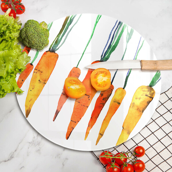 Kitchen worktop protector Carrot illustration