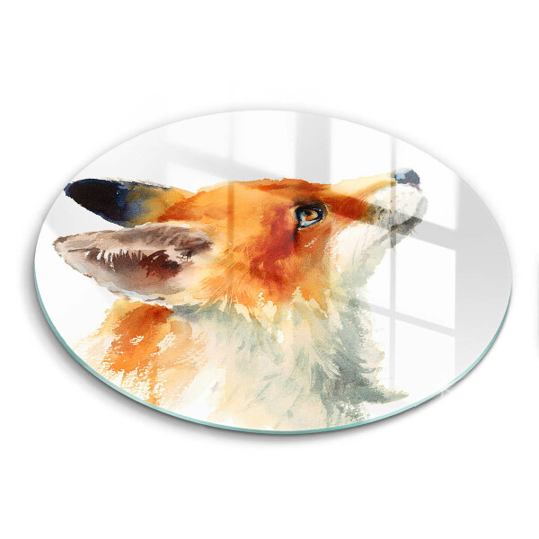 Kitchen worktop protector Painted fox