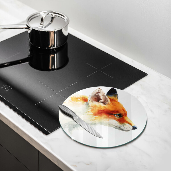 Kitchen worktop protector Painted fox