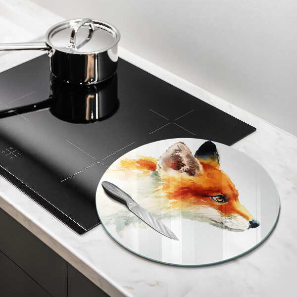Kitchen worktop protector Painted fox