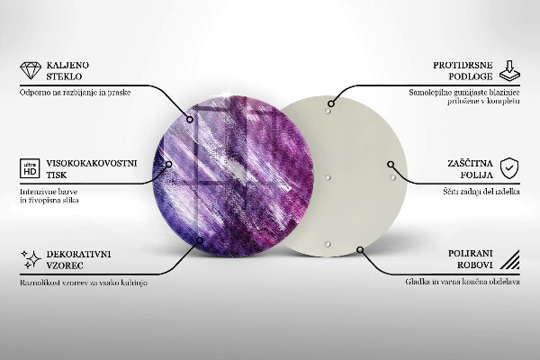 Kitchen worktop protector Paint abstraction