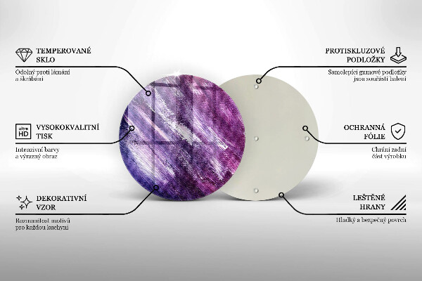 Kitchen worktop protector Paint abstraction