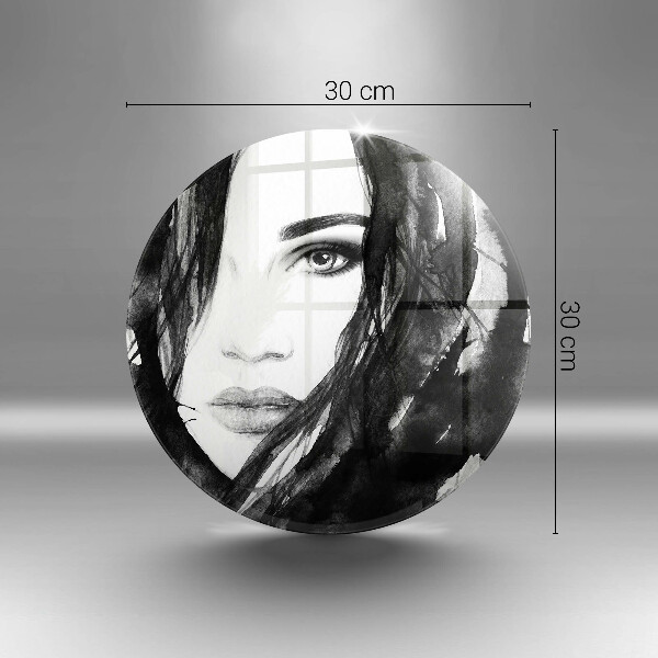 Kitchen worktop protector Woman's face