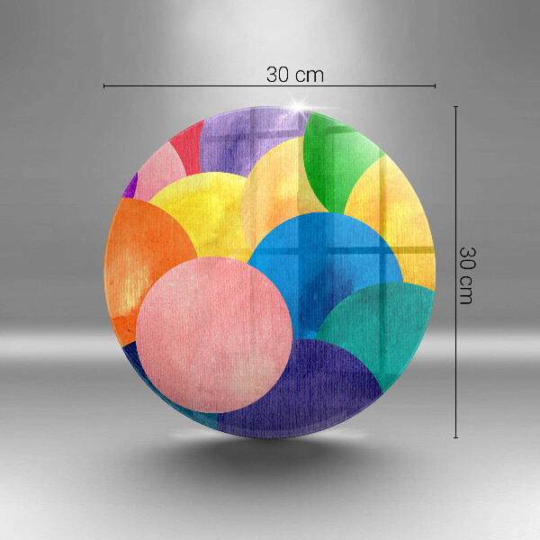 Kitchen worktop protector Colorful wheels