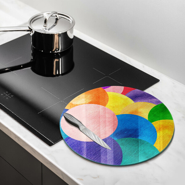 Kitchen worktop protector Colorful wheels