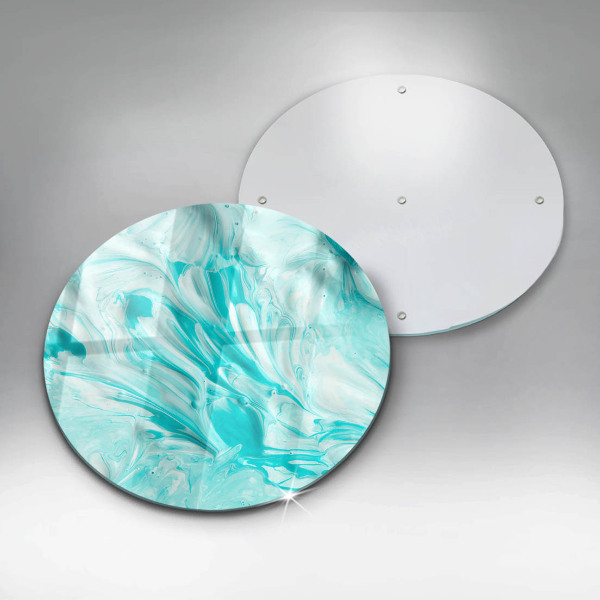 Chopping board glass Paints abstraction