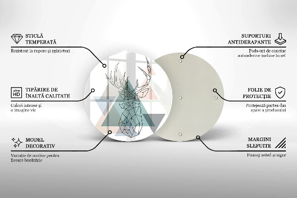 Cutting board Abstract deer