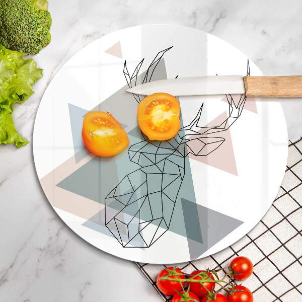 Cutting board Abstract deer