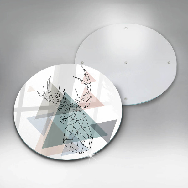 Cutting board Abstract deer