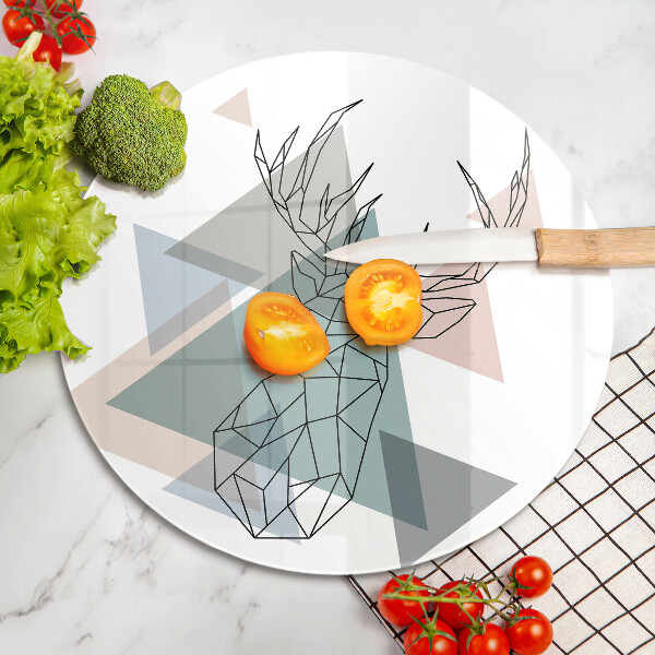 Cutting board Abstract deer