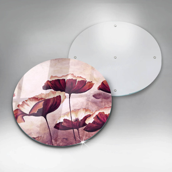 Cutting board Painting flowers