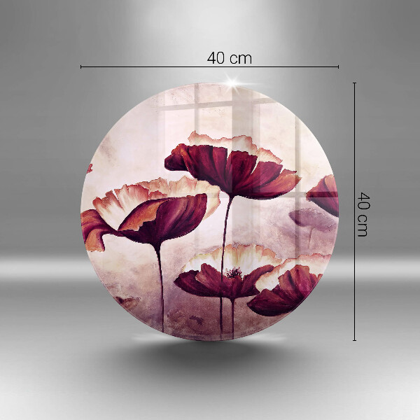 Cutting board Painting flowers