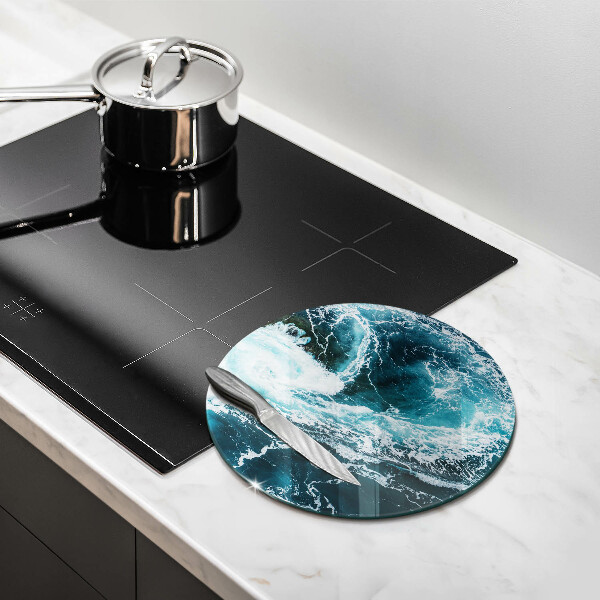 Cutting board Foamed water waves