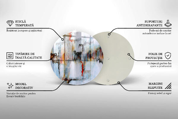 Chopping board Paints abstraction