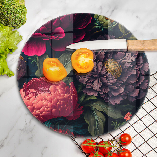 Chopping board Beautiful flowers