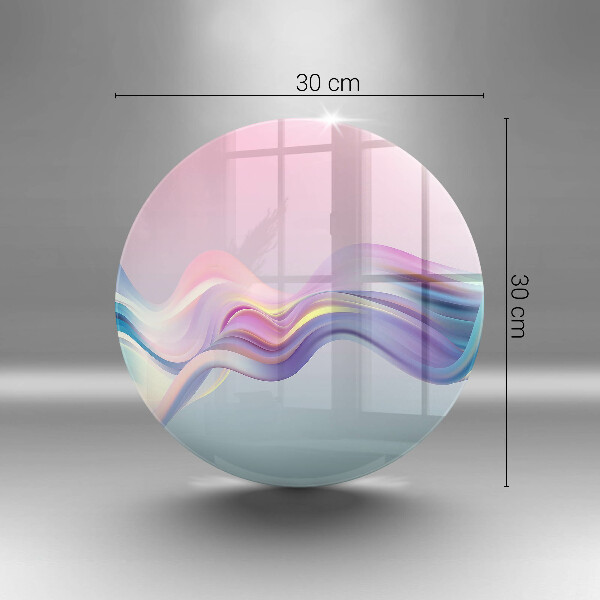 Cutting board Pastel abstraction