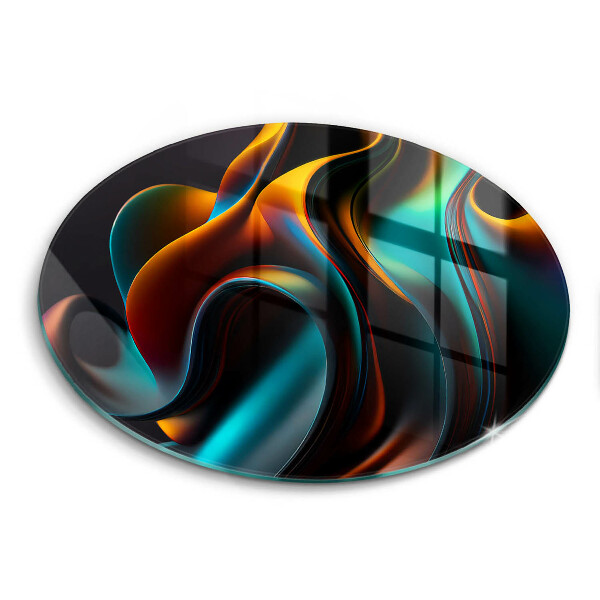 Chopping board Colorful abstraction