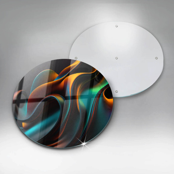 Chopping board Colorful abstraction