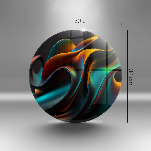 Chopping board Colorful abstraction