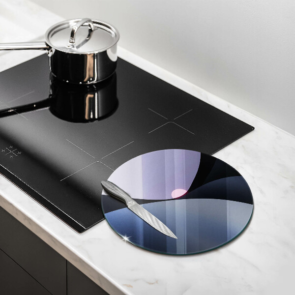 Glass worktop saver Abstraction shapes