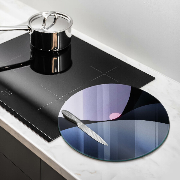 Glass worktop saver Abstraction shapes