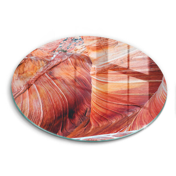 Chopping board glass Grand Canyon