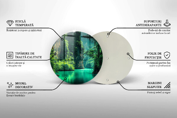 Cutting board Laguna landscape