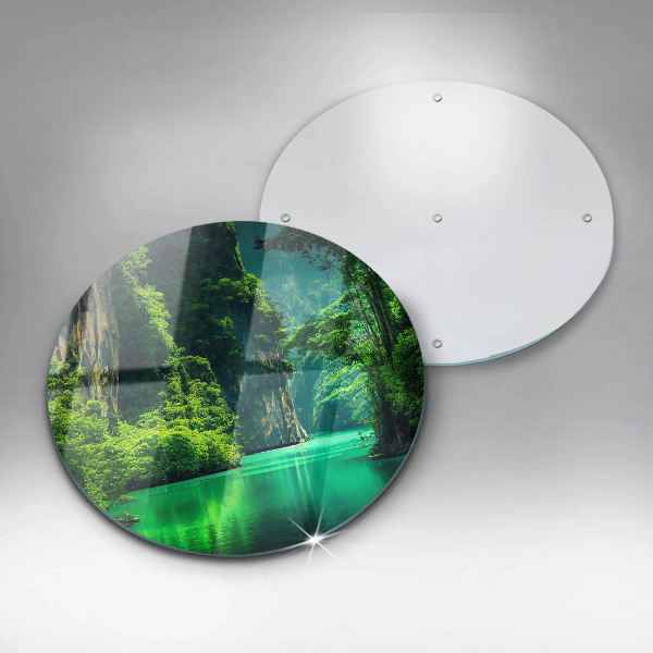 Cutting board Laguna landscape