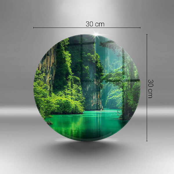 Cutting board Laguna landscape