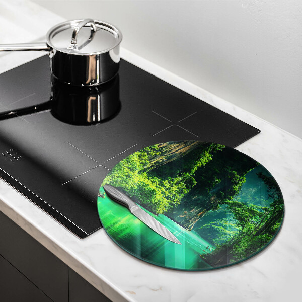 Cutting board Laguna landscape