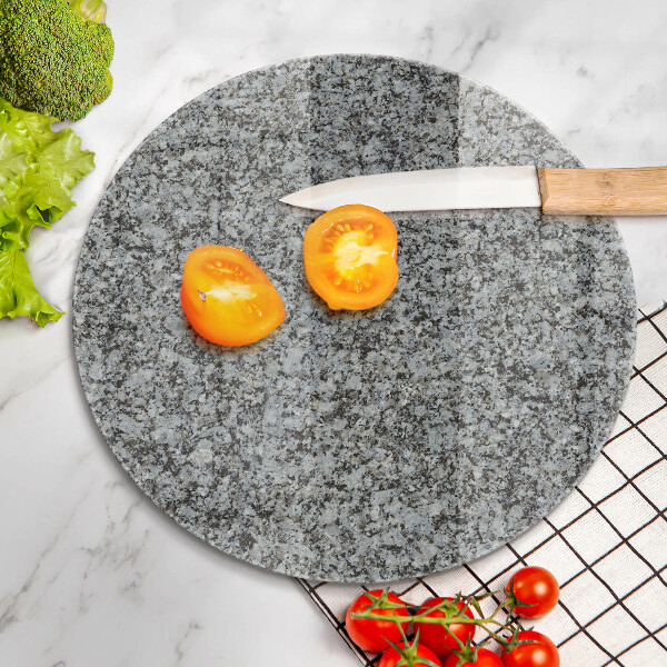 Glass worktop saver Stone texture